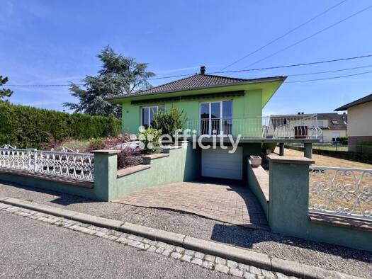 Maison de plain-pied à vendre 339 000 € 5 pièces 3 chambres 159 m² 610 m² de terrain Munchacker-Matzacker-Baerenfeld-Saint Joseph-Marxenhouse Haguenau 67500
