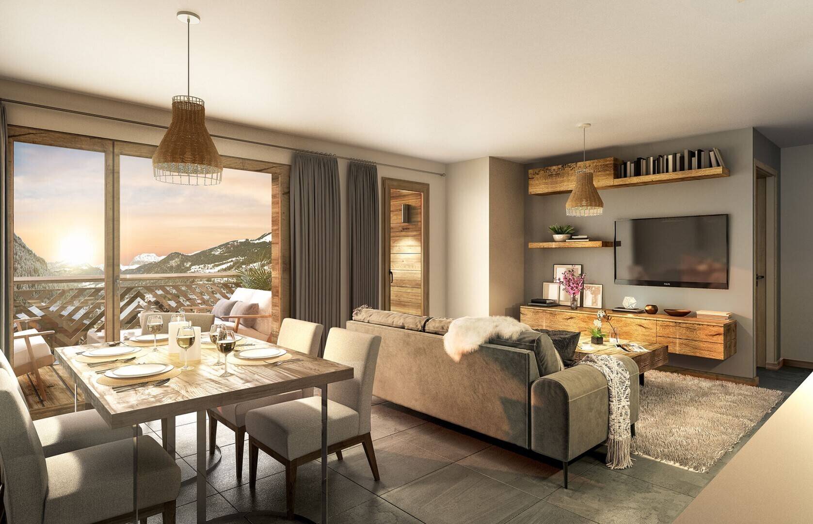 Appartement 3 pièces 68 m² · à Châtel · 67,7 m² · 645 000 €
