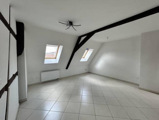 Appartement à louer 650 € 3 pièces 2 chambres 54,6 m² Étage 3/3 Centre Wissembourg 67160