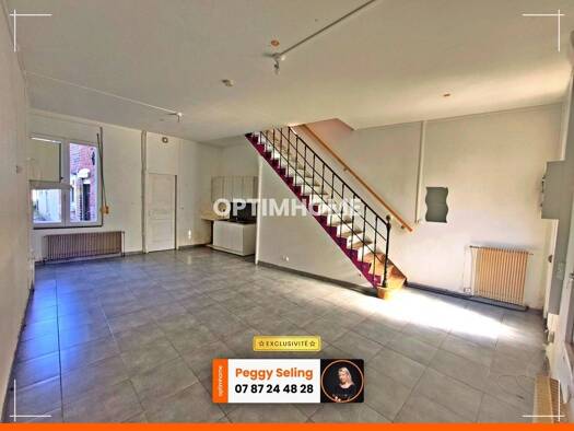 Maison à vendre 80 000 € 4 pièces 2 chambres 73 m² 352 m² de terrain Wignehies 59212