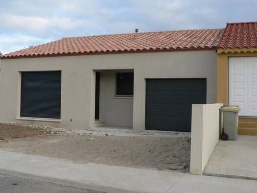 Maison de plain-pied à vendre - Première occupation 188 500 € 3 pièces 2 chambres 60 m² 180 m² de terrain Latour-Bas-Elne 66200