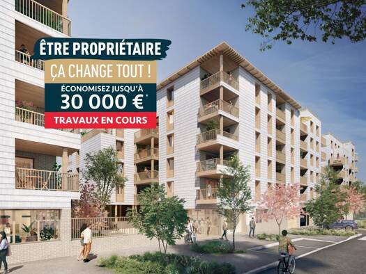 Appartement à vendre - neuf 328 000 € 3 pièces 55,9 m² 2ème étage Moulon-Vatonne Centre Gif-sur-Yvette 91190