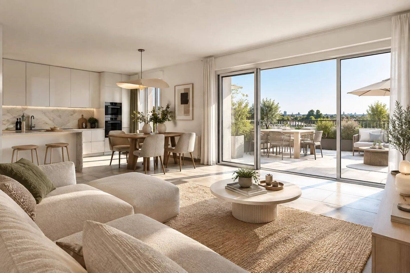 Appartement 3 pièces 60 m² · à Marseille 13ème Arrondissement · 59,7 m² · 266 161 €