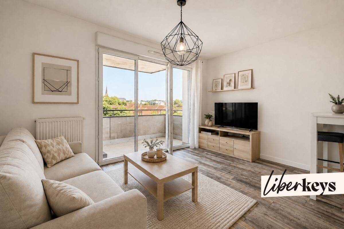 Appartement 2 pièces 40 m² · à Saint-André-lez-Lille · 40,3 m² · 170 000 €