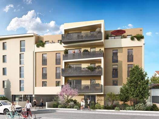 Appartement à vendre - neuf 220 000 € 2 pièces 1 chambre 56,7 m² dès le 31/03/2028 Calvaire Hugo Cécile-Châteauvert 2-Châteauvert 2 Valence 26000
