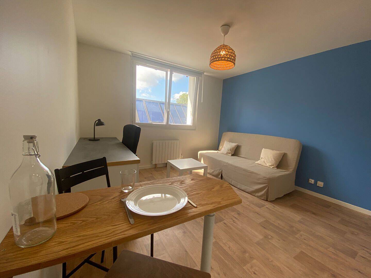 Appartement 1 pièce 22 m² · à Tours · 21,6 m² · 550 €