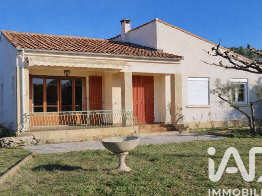 Maison de plain-pied à vendre 330 000 € 4 pièces 3 chambres 90 m² 877 m² de terrain Saint Chamas Nord Saint-Chamas 13250