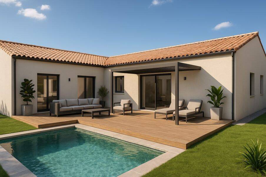 Maison 4 pièces 90 m² · à Saussines · 90 m² · 359 850 €