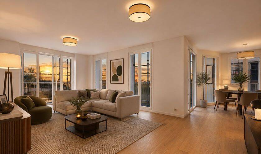 Appartement 5 pièces 110 m² · à Serris · 109,6 m² · 699 000 €