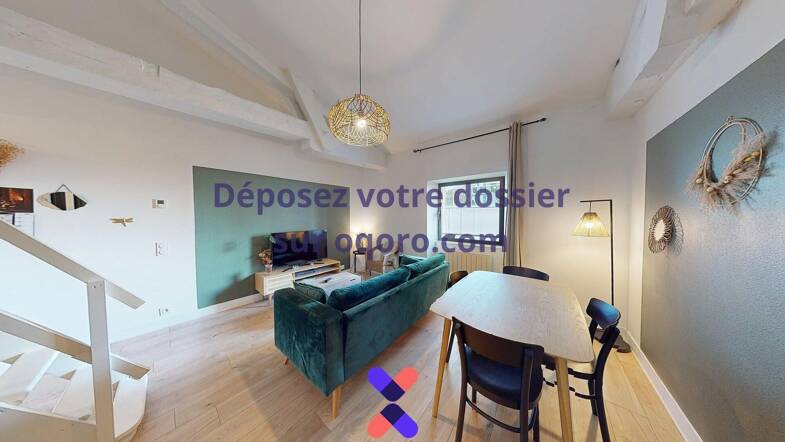 Appartement à louer 1 080 € 3 pièces 2 chambres 56 m² 3ème étage Saint Jean-Belcier-Carle Vernet-Albert 1er Bordeaux 33800