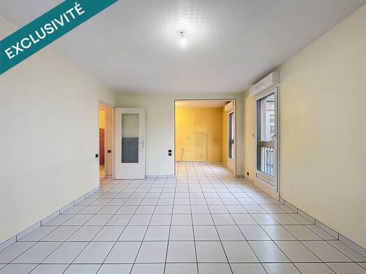 Appartement à vendre 172 000 € 3 pièces 2 chambres 64 m² Étage 1/4 Sablon Metz 57000