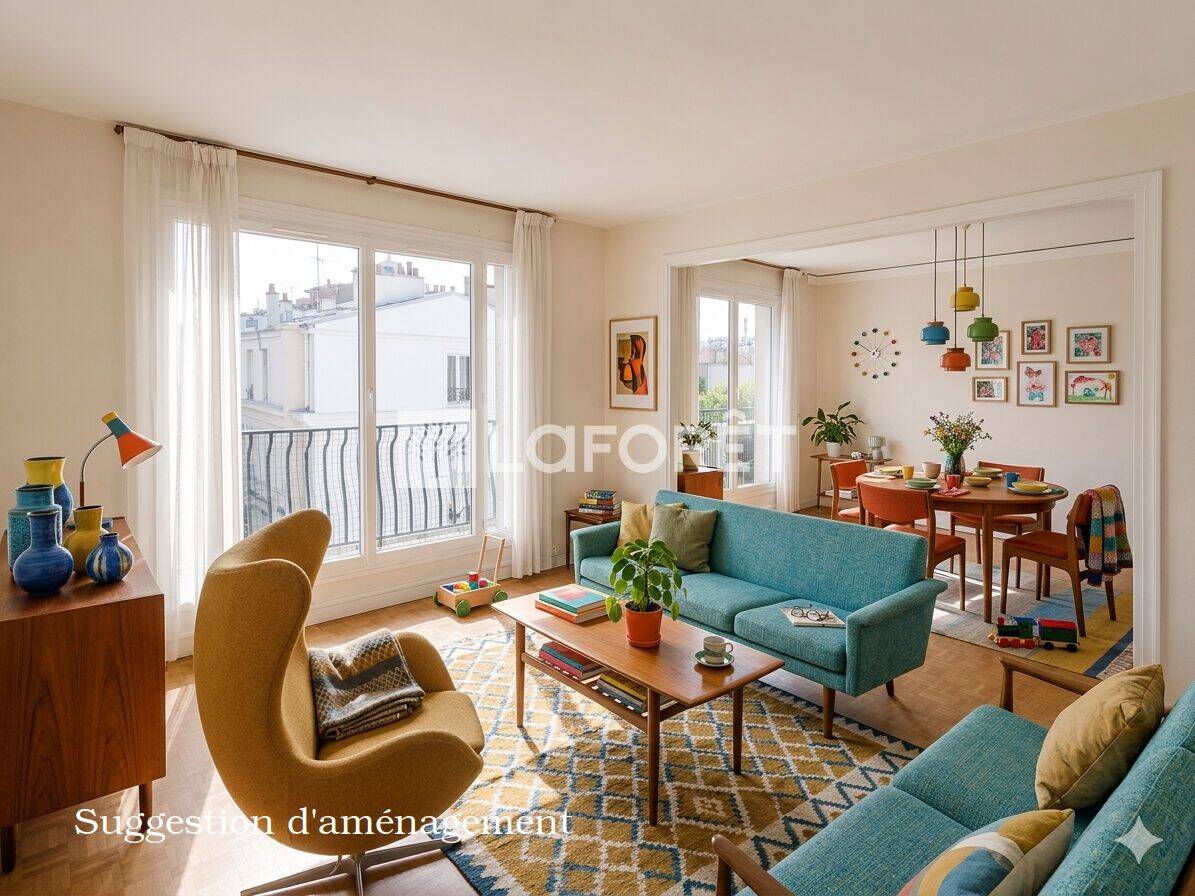 Appartement 5 pièces 107 m² · à Neuilly-sur-Seine · 107,1 m² · 1 260 000 €