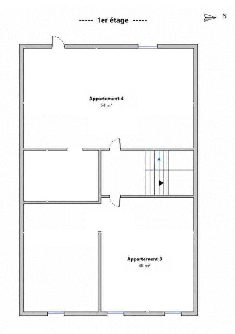 Appartement Hautecourt Romaneche 1 pièce(s) 54 m2