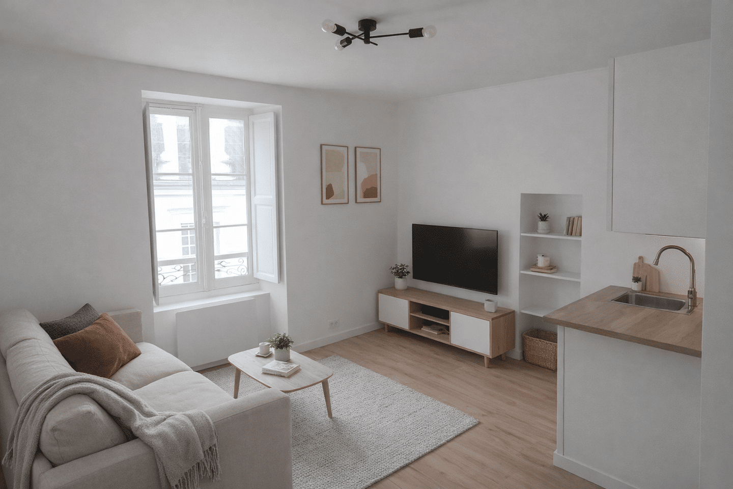 Appartement 3 pièces 43 m² · à Nantes · 43 m² · 700 €