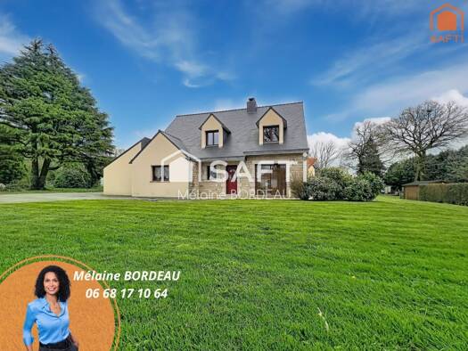 Maison à vendre 598 000 € 6 pièces 5 chambres 203 m² 2 500 m² de terrain Grand-Champ 56390
