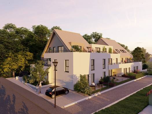 Appartement à vendre - neuf 256 000 € 3 pièces 2 chambres 68 m² dès le 31/03/2027 Oberhoffen-sur-Moder 67240