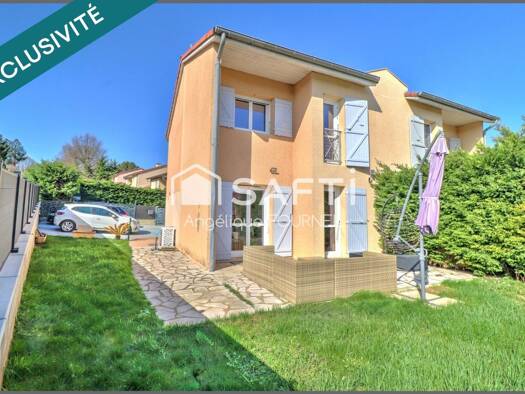 Villa à vendre 260 000 € 5 pièces 3 chambres 78 m² 277 m² de terrain Charlemagne Vienne 38200