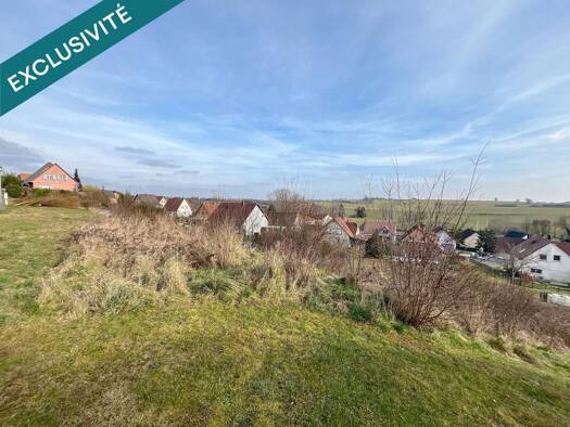 Terrain constructible à vendre 69 500 € 917 m² de terrain Offwiller 67340
