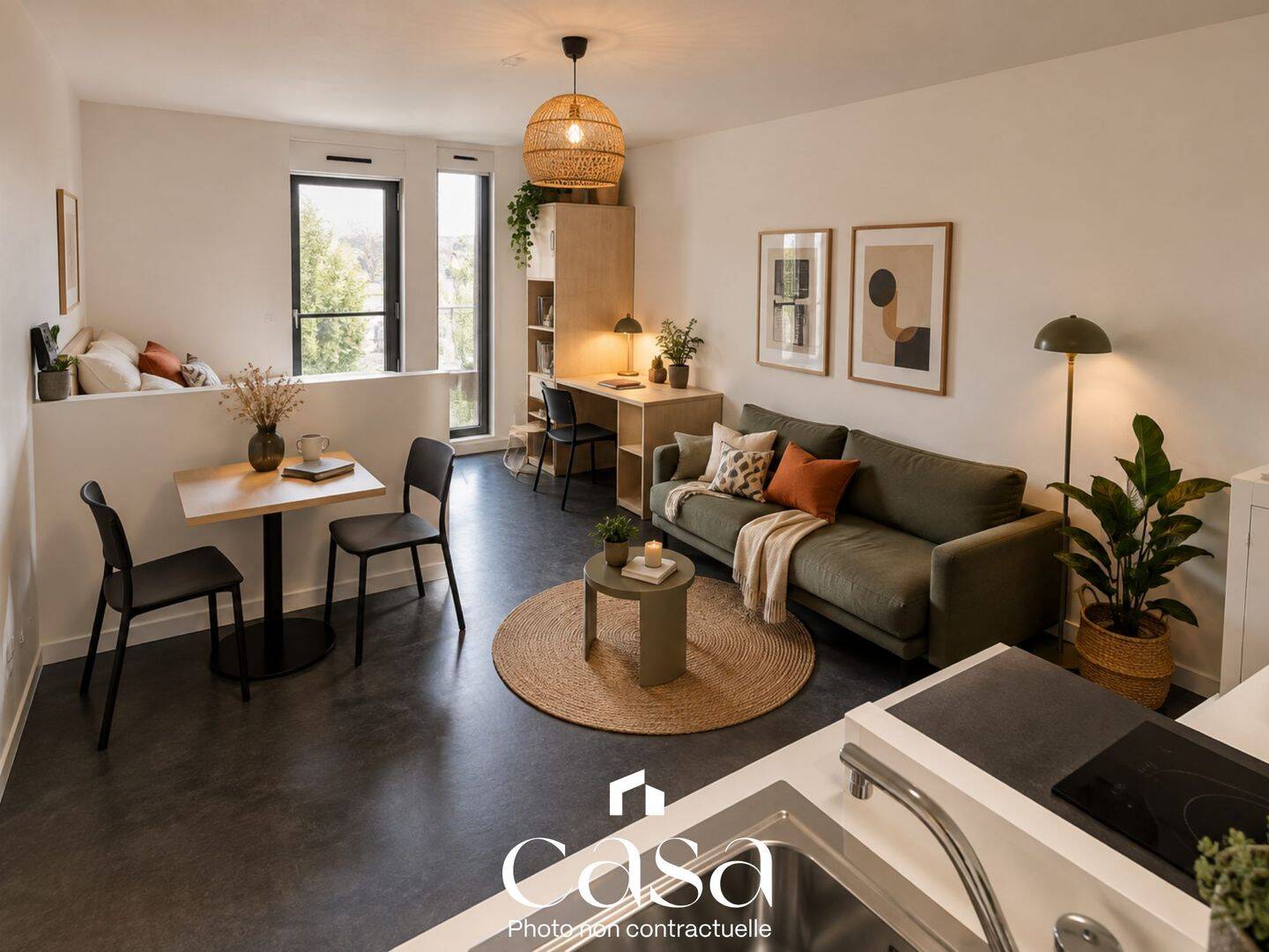 Appartement 1 pièce 19 m² · à Caen · 19,5 m² · 94 900 €