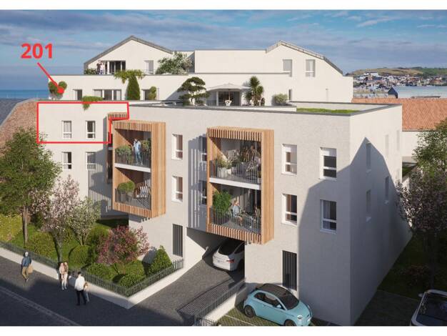 Appartement à vendre - neuf 329 000 € 3 pièces 2 chambres 70 m² dès le 30/09/2027 Moderne Le Tréport 76470