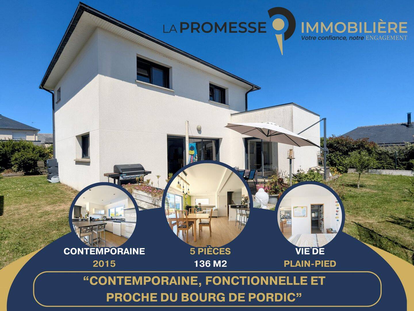 Maison 5 pièces 136 m² · à Pordic · 136 m² · 387 000 €
