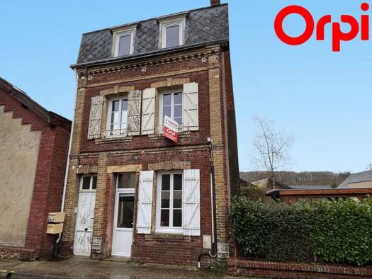 Maison de ville à vendre 149 000 € 5 pièces 4 chambres 107 m² 35 m² de terrain Cote de Rouen-Saint Michel-Croix Coquet Bernay 27300