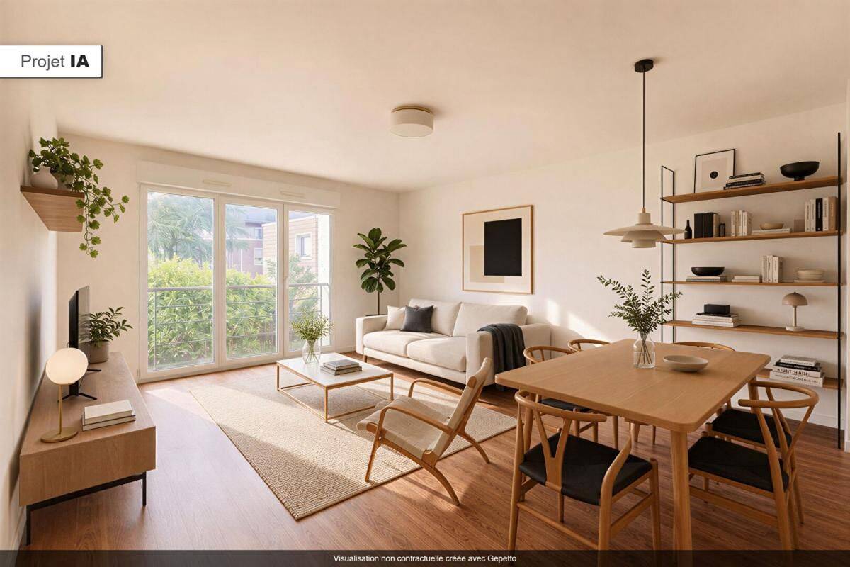 Appartement 3 pièces 69 m² · à Nantes · 69,4 m² · 217 000 €