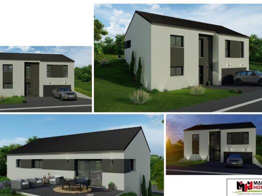 Terrain avec maison neuve à vendre 499 999 € 5 pièces 3 chambres 200 m² 1 200 m² de terrain Val de Briey 54790