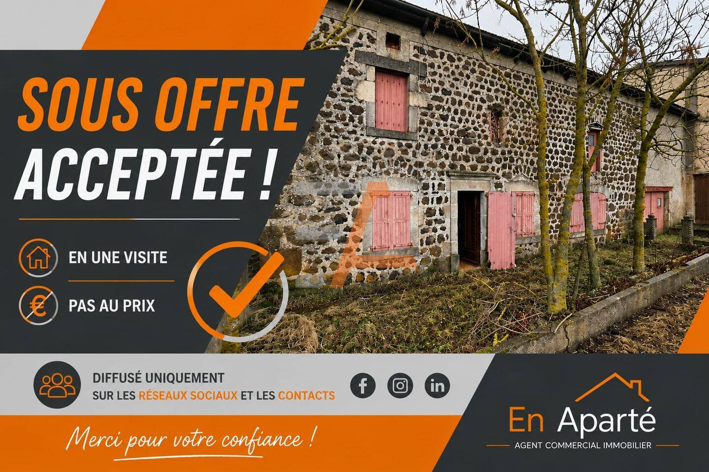Maison 1 pièce 294 m² · à Landos · 294 m² · 49 500 €