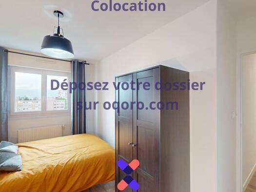 Colocation à louer 600 € 6 pièces 5 chambres 86 m² 6ème étage Beulet-Ile de France Annemasse 74100
