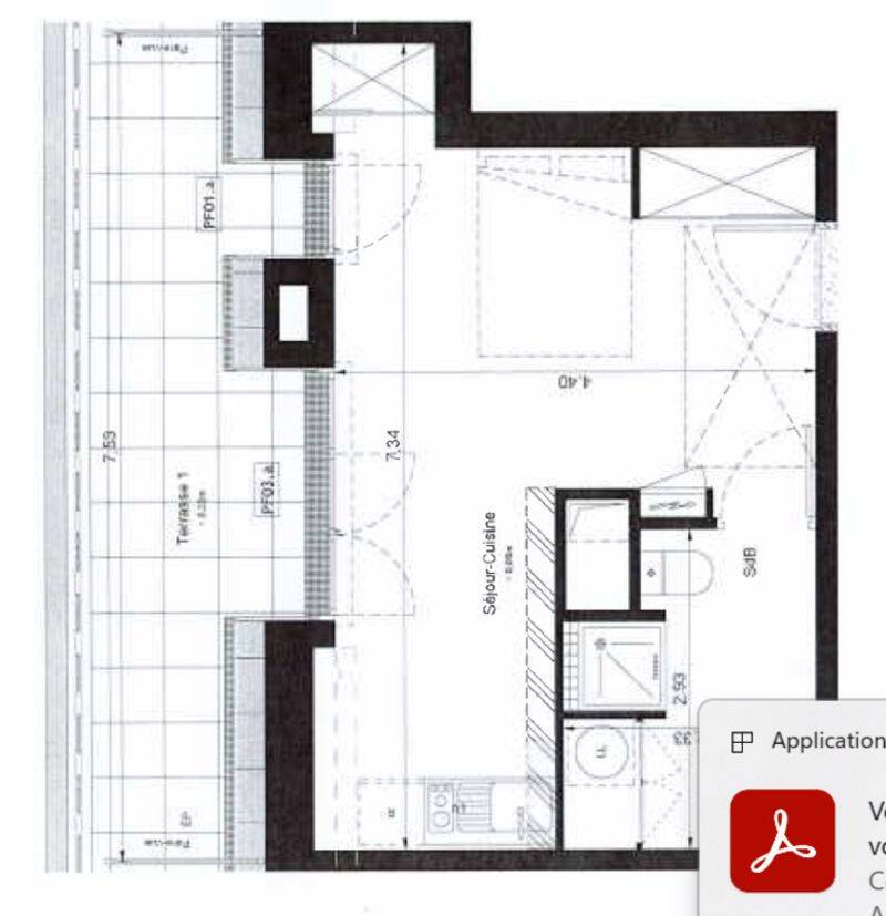 Appartement 1 pièce 28 m² · à Livry-Gargan · 27,8 m² · 720 €