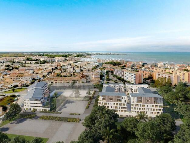 Appartement à vendre - neuf 371 600 € 4 pièces 3 chambres 77 m² dès le 31/12/2027 Nord Le Grau-du-Roi 30240