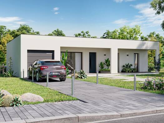 Terrain avec maison neuve à vendre 535 000 € 5 pièces 3 chambres 105 m² 936 m² de terrain Sud Est Ouest Pélissanne 13330