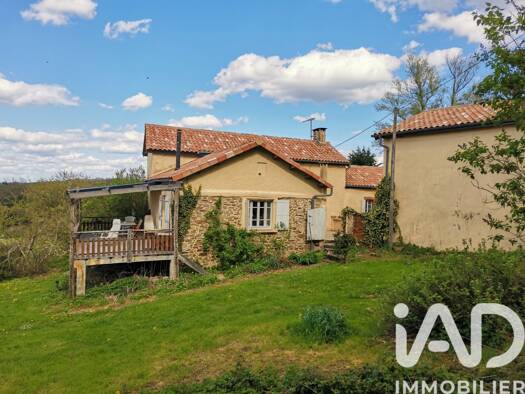 Maison à vendre 440 000 € 9 pièces 6 chambres 233 m² 23 635 m² de terrain Curvalle 81250