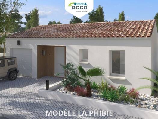 Terrain avec maison neuve à vendre 329 954 € 4 pièces 3 chambres 90 m² 384 m² de terrain La Jarrie 17220