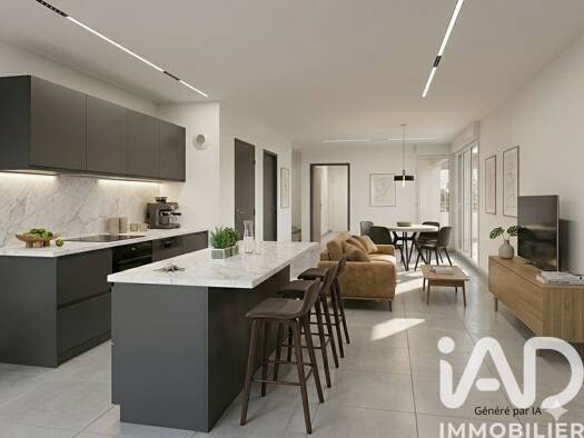 Appartement à vendre 460 000 € 3 pièces 2 chambres 68,9 m² Étage 6/6 Charpennes-Tonkin Villeurbanne 69100