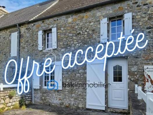 Maison à vendre 199 000 € 3 pièces 2 chambres 103 m² 530 m² de terrain Helleville 50340