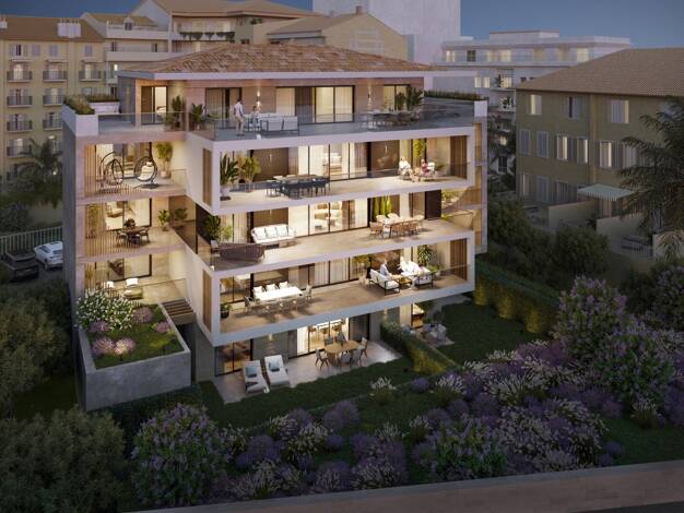 Appartement à vendre - neuf 780 000 € 4 pièces 89,6 m² 2ème étage dès le 30/06/2027 République Cannes 06400