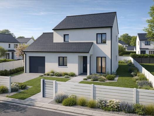 Terrain avec maison neuve à vendre 272 500 € 5 pièces 4 chambres 115 m² 500 m² de terrain Mirebeau-sur-Bèze 21310