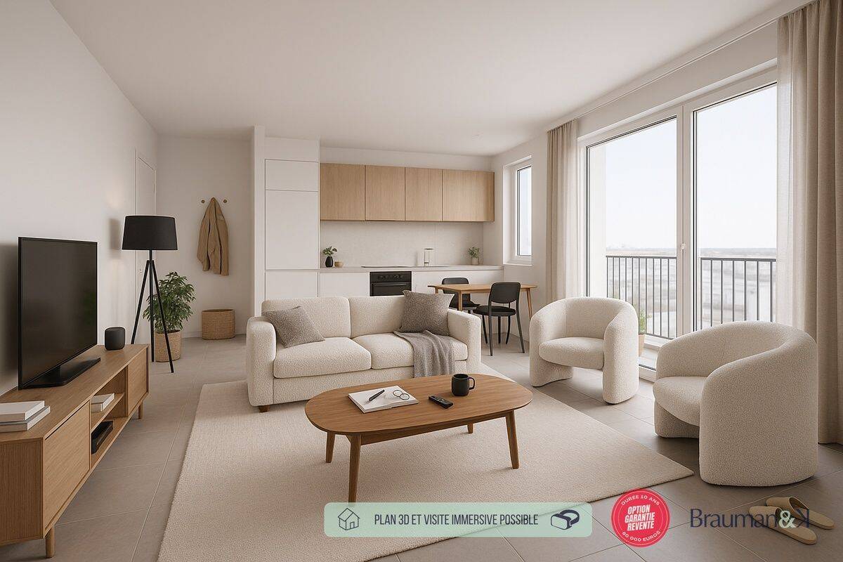 Appartement 4 pièces 79 m² · à Saint-Jean-de-Monts · 79 m² · 272 542 €