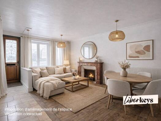 Maison de ville à vendre 190 000 € 5 pièces 3 chambres 135 m² Saint-Lubin-des-Joncherets 28350