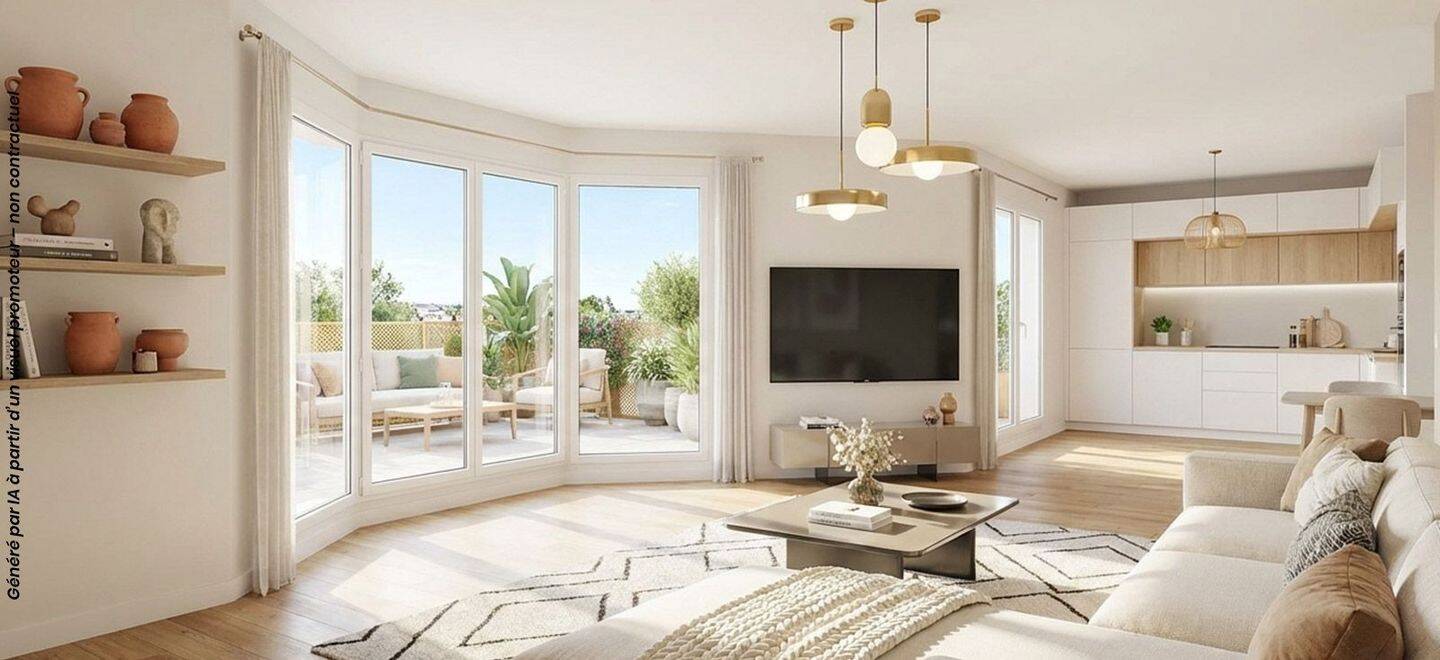 Appartement 3 pièces 64 m² · à Vezin-le-Coquet · 63,7 m² · 246 000 €