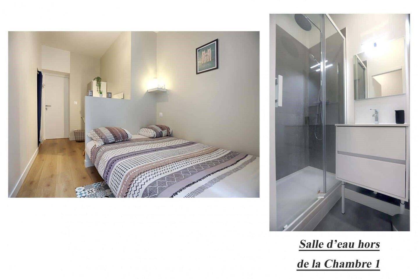Chambre 1 - KERVEGAN - Colocation — 2