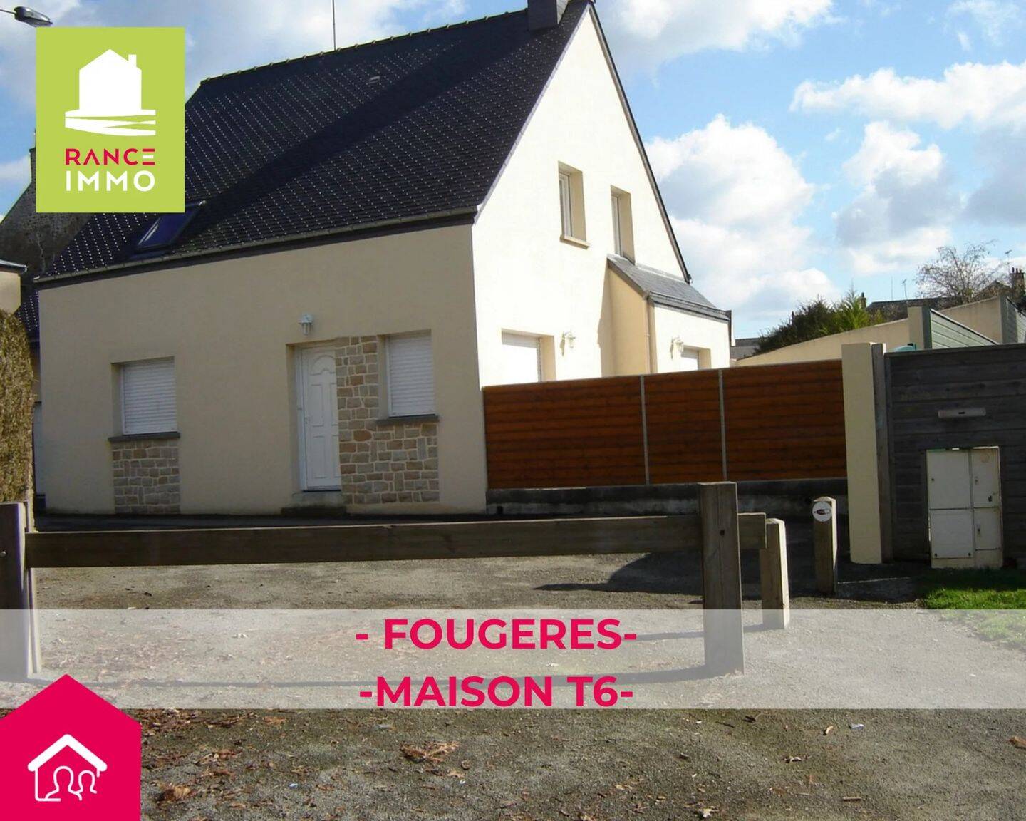 Maison 6 pièces 120 m² · à Fougères · 120 m² · 1 050 €/mois