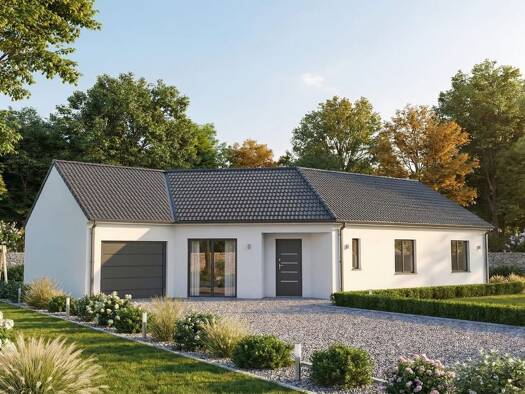 Terrain avec maison neuve à vendre 161 871 € 5 pièces 4 chambres 100 m² 773 m² de terrain Liffol-le-Grand 88350