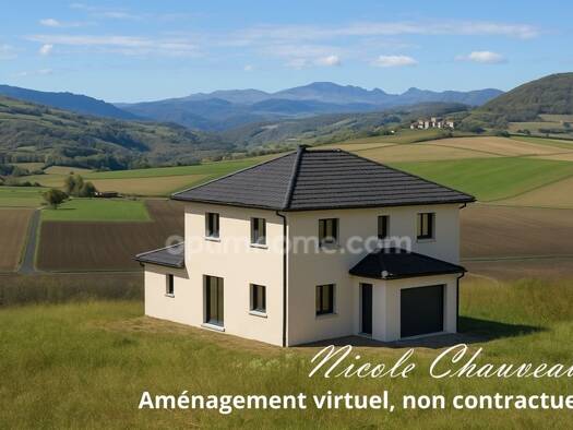 Terrain constructible viabilisé à vendre 107 000 € 1 001 m² de terrain Pardines 63500