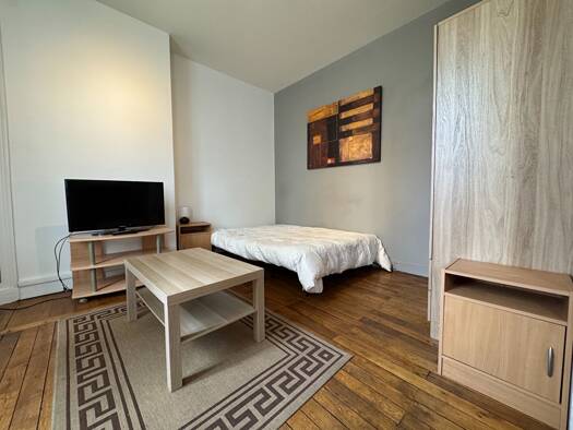 Appartement à louer 500 € 1 pièce 22 m² Étage 1/2 La Fuye Velpeau Tours 37000