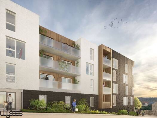 Appartement à louer 851 € 3 pièces 2 chambres 72 m² RDC Zone Portuaire Petit-Couronne 76650