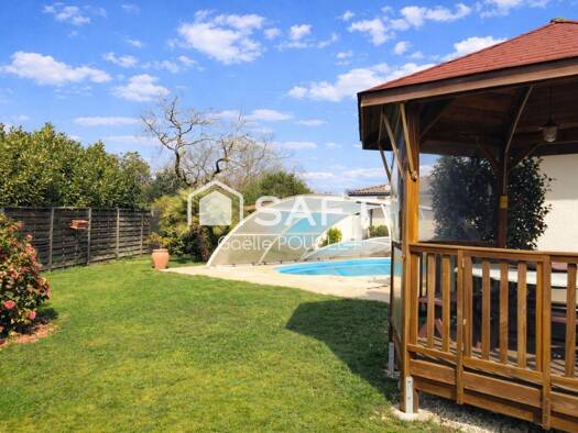 Maison à vendre 464 500 € 5 pièces 4 chambres 107 m² 708 m² de terrain Bourg-Croix d'Hins Cestas 33610