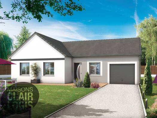 Terrain avec maison neuve à vendre 219 890 € 4 pièces 3 chambres 100 m² Vendat 03110